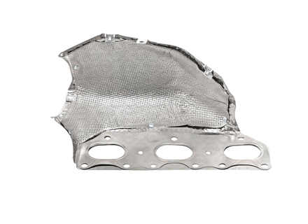 Paracalore collettore di scarico. Porsche 970 Panamera 3.6L - 94611104102, 946111041202, 94611104101, 94611104201, 036.821, 036.961 - 036.821, 036.961