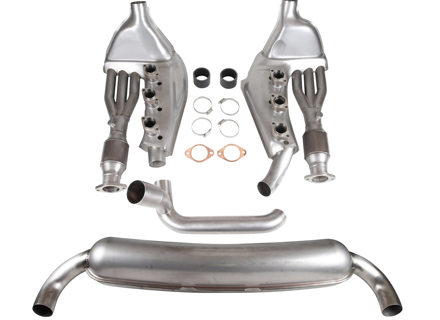 Scarico sportivo con set di conversione catalizzatori. Porsche 911 3.2 litri 1984-89 - 93011104300, 93021102901 - 1620802810
