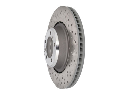 后制动盘转子，轻型钻孔凹盘，380x30mm。保时捷 981 Cayman GT4 - 98135240780, 98135240880, 9GT615601F, 9GT615602F, 98135240781, 98135240881 - PRL41987, PRR42087