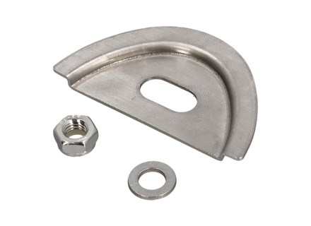 Support de maintien pour panneau de plancher en acier inoxydable Rennline. Porsche 911/912/930/914 - F40