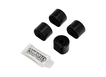 Barra antirollio anteriore, collegamento a caduta per braccio oscillante. Porsche 924 nero (477411041B) - 477411041B