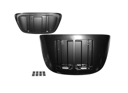 后盖，无百叶窗。保时捷 356B / 356C T6 - 64451200106 - 1680200600, 571165-1