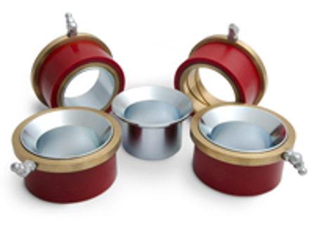 Spring plate PolyBronze bearings for Porsche 924 / 944 / 968 - 2231800, 95133302100, 477511201, 477511202, 111511245E, 113511205B, 113511206B