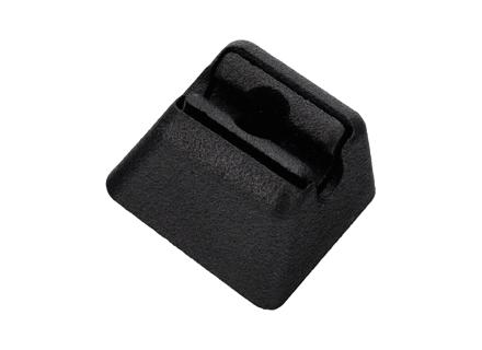 Clip de fixation de pare-soleil, noir, 18 mm. Porsche 911 / 964 / 993 / 928 - 9117313310070B, 91173133100 - 911 731 331 00 L