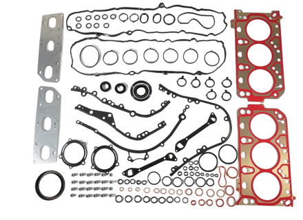 Cylinder head gasket set. Porsche 958 Cayenne / 970 Panamera / 95B Macan - 94610417302, 94610417301, 94610417303, 94610417402, 94610417401, 94610417403, 94610112904, 94610113004, 94810112520, 94810112720, 94810191004, 94610717301, 94610717401, 94610593560, 94610593660, 94610593760, 94810717520, 94611014660, 94611018175, 94810121202, 99610511552, 94811014402 - I02007006