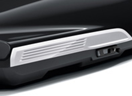 Replaceable side blades for Porsche Performance roof box, in Carrara White Metallic. Porsche 991 / 992 - 9Y0044871, 9Y0044870, 9Y0044871A, 9Y0044871B, 9Y0044871C