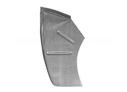 Front complete outer wheel well (2 rib version). Porsche 356 1951-55 - 64450201700, 64450201800, 64450211200, 64450211100