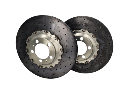 Carbon ceramic replacement front brake disc set. Porsche 991 GT3 / GT3 RS - 99135140780, 99135140784, 99135140880, 99135140886, 99135140885, 99135140786 - ST-K-1020