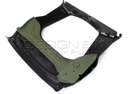 Plancher avant complet / support de suspension et réservoir de carburant / support de batterie. Porsche 911 1970-89 - 91150111702GRV, 91150195500GRV