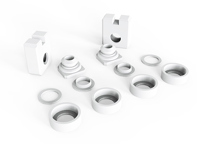 Kit de réparation de bague de siège avant électrique. Porsche 911 993 964 (12 pièces)