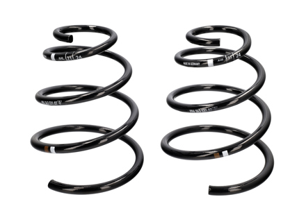 Front Coil Springs (Pair) - Brown/White Markings - For Porsche 996 Carrera 2 Coupe / Cabriolet / Targa 1998-2005 - 99634353101504, 99634353115504, 99634353102504, 99634353116504, 99634353107504