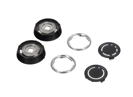Rotary Knobs for PCM Radio Control. Porsche Cayenne 07-09 / 997 08-11 /Boxster 09-12 /Cayman 09-12 - 99764292900, 99764293000