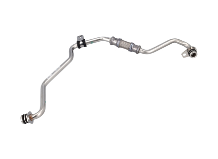 Oliezuigleiding turbocompressor, voor cilinders 1-3. Porsche 991 turbo / 991 turbo S - 9A110733373, 9A110733372