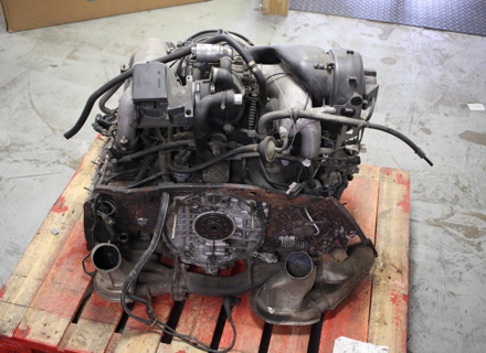 Bloc moteur Porsche 964 3,6 L avec pièces auxiliaires - 96410026400, 964100264