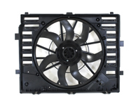 Water radiator air duct with fan. Porsche 958 Cayenne >>2014 - 95810606112, 95810606120, 95810606110, 95810606111, 47857A Water radiator air duct with fan. Porsche 958 Cayenne >>2014 - 95810606112, 95810606120, 95810606110, 95810606111, 47857A