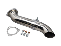 Exhaust Muffler / Silencer Bypass. Porsche 911 1974-89 - 91122091102, 93011102200, 93011102203, 93011104300, 93011104301