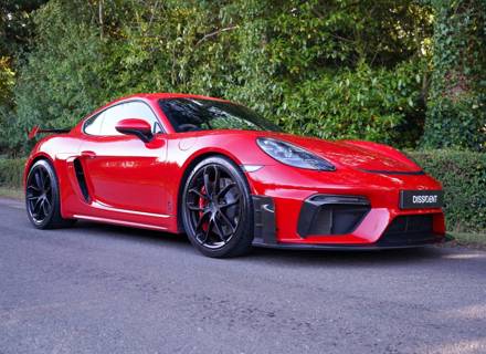 Full Carbon Fibre Aero Package Road Spec Air Curtains. Porsche 718 GT4