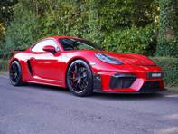 Full Carbon Fibre Aero Package Road Spec Air Curtains. Porsche 718 GT4