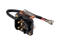 Termointerruttore bimetallico del motore del ventilatore. Porsche 911 84-89 - 91161805101, 91161805100 Termointerruttore bimetallico del motore del ventilatore. Porsche 911 84-89 - 91161805101, 91161805100