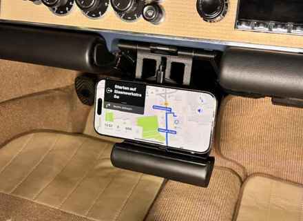 Posacenere pieghevole con supporto per smartphone. Porsche 911 modello G 1974-89 - 90155206125, 9015526125GRV, 91155210100