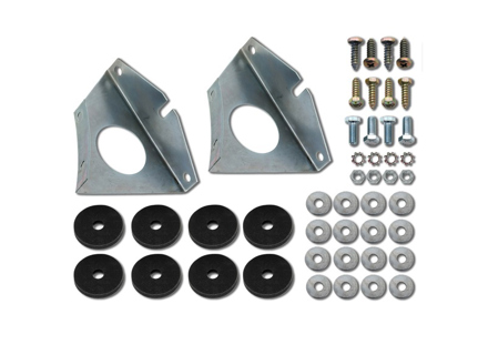 Number plate installation set. Porsche 912/911 1965-73 - 90170105124, 90170105125 - BMP11.3.100, JG.051.24, 9400004, 1682002110, 8573