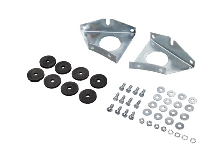 Set di installazione targa. Porsche 912/911 1965-73 - 90170105124, 90170105125 - BMP11.3.100, JG.051.24, 9400004, 1682002110, 8573