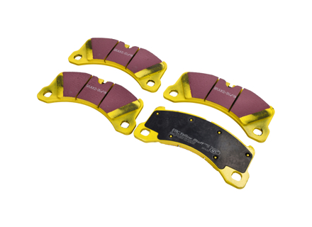 EBC YELLOW Brake Pads 'Fast Road' Front. Porsche 958 Cayenne - 95835193930 - DP42162R
