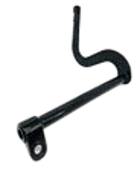 Draaihendel voor handrem RHD. Porsche 356 - 69542425800 - PRS150