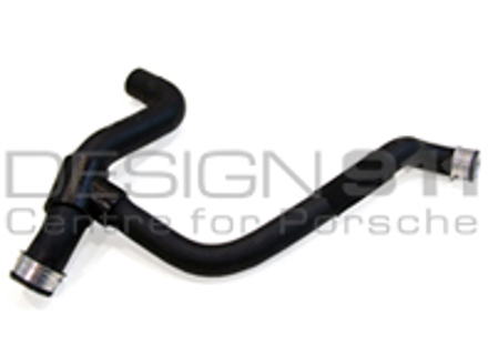Wasserkühlerschlauch unten LINKS. Porsche 996 GT2 - 99610662575, 99610662580