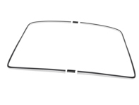 Front wind screen trim set black (4 pieces). Porsche 911 74-89 - 9115419110170K, 9115419120170K, 9115419210170K, 90154191128, 90154191228, 91154192128, 91154191101, 91154191201, 91154192101 - 911287-150, 1686501110 Front wind screen trim set black (4 pieces). Porsche 911 74-89 - 9115419110170K, 9115419120170K, 9115419210170K, 90154191128, 90154191228, 91154192128, 91154191101, 91154191201, 91154192101 - 911287-150, 1686501110