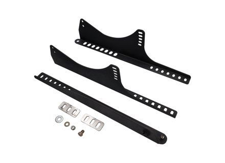 Brey Krause 赛车座椅侧支架，用于地板安装 GT3 座椅 - 乘客侧。保时捷 993 / 964 / 911 (74-89) / 944 - R9083, R-9083