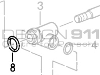 Shift Lever Bearing O-Ring. Porsche 911 87-89 G50 GEARBOX - 99970192340 Shift Lever Bearing O-Ring. Porsche 911 87-89 G50 GEARBOX - 99970192340