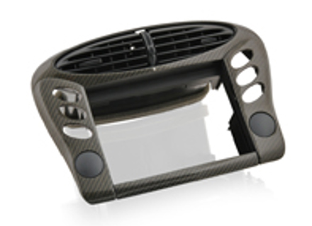 Carbon centre air vent. Porsche 986 Boxster >>2002 - 00004480148, 00004480087
