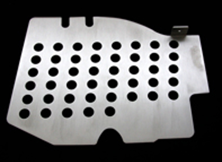 Plancher passager en alliage. Porsche 911 Targa 1969-1983 (conduite à gauche) - 90155106442 - 911764/05