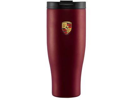 Porsche XL thermos cup, 900ml - in Cherry - WAP0502020PTHB