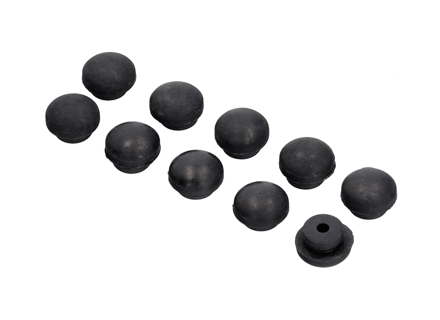 Poignées en caoutchouc de remplacement pour les pédales en caoutchouc Rennline.