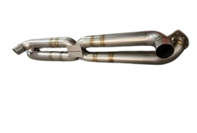 Silenziatore di scarico sportivo bypass x tubo con catalizzatori. Porsche 997.1 turbo - 99711102772 - 9M9711102772