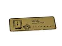 Ordine di accensione degli adesivi. Porsche 928 - 92800610500