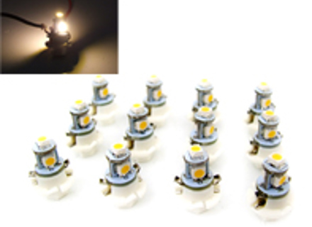 Dash Board LED Bulb Set of 12 B8.4 Vintage White - 96463192099