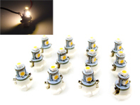 Dash Board LED Bulb Set of 12 B8.4 Vintage White - 96463192099 Dash Board LED Bulb Set of 12 B8.4 Vintage White - 96463192099
