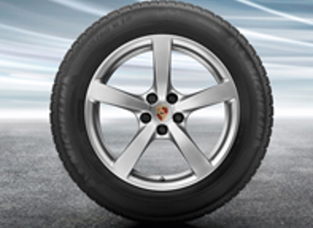 18' Macan Alloy Wheels & Winter Tyres Original Porsche - 95B044630A, 95B044640A