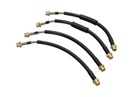 Steel-sheathed brake line set. Porsche 911 (991) GT3 / GT3 RS / 981 GT4 - 99135513701, 9A761177500, 9Y0611775 - MT000234A