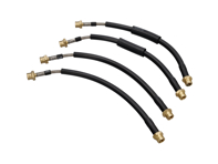 Steel-sheathed brake line set. Porsche 911 (991) GT3 / GT3 RS / 981 GT4 - 99135513701, 9A761177500, 9Y0611775 - MT000234A