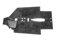 Carpet for tunnel, Black. Porsche 993 - 993551023005FV Carpet for tunnel, Black. Porsche 993 - 993551023005FV