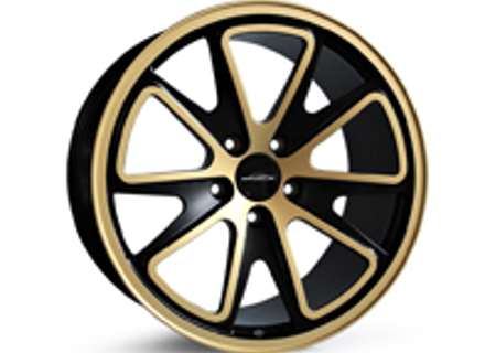 Set ruote SpeedART FOX EVO II Gold per Porsche 991.1 C2 / C2S
