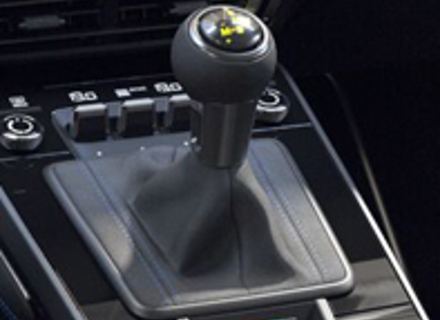 Pomello del cambio, in pelle. Porsche 992 GT3 2021 >> PDK - 9GT713120, 9GT7131208YR, 9GT713120DRM, 9GT713120DSZ, 9GT713120QL0