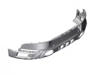 Rear bumper cover Matt Black. Porsche 992 Dakar - 992898035