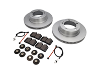 FRONT Brake Pads and Brake Disc Package. Porsche 964 C2/4 1990-94 - 96435104106, 96435193903, 96461236302 FRONT Brake Pads and Brake Disc Package. Porsche 964 C2/4 1990-94 - 96435104106, 96435193903, 96461236302