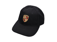 Casquette de baseball avec écusson Porsche – Essential, noire. - WAP6100010TWCE