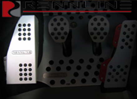 Poignée en caoutchouc Rennline Dead Pedal. Porsche 914 - P52, P4625